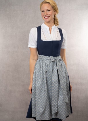 Dirndl Sarah blau